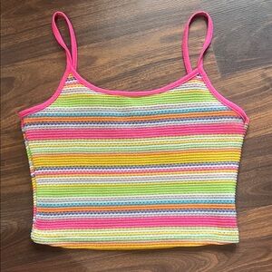 SHEIN Multicolor Striped Tank Top